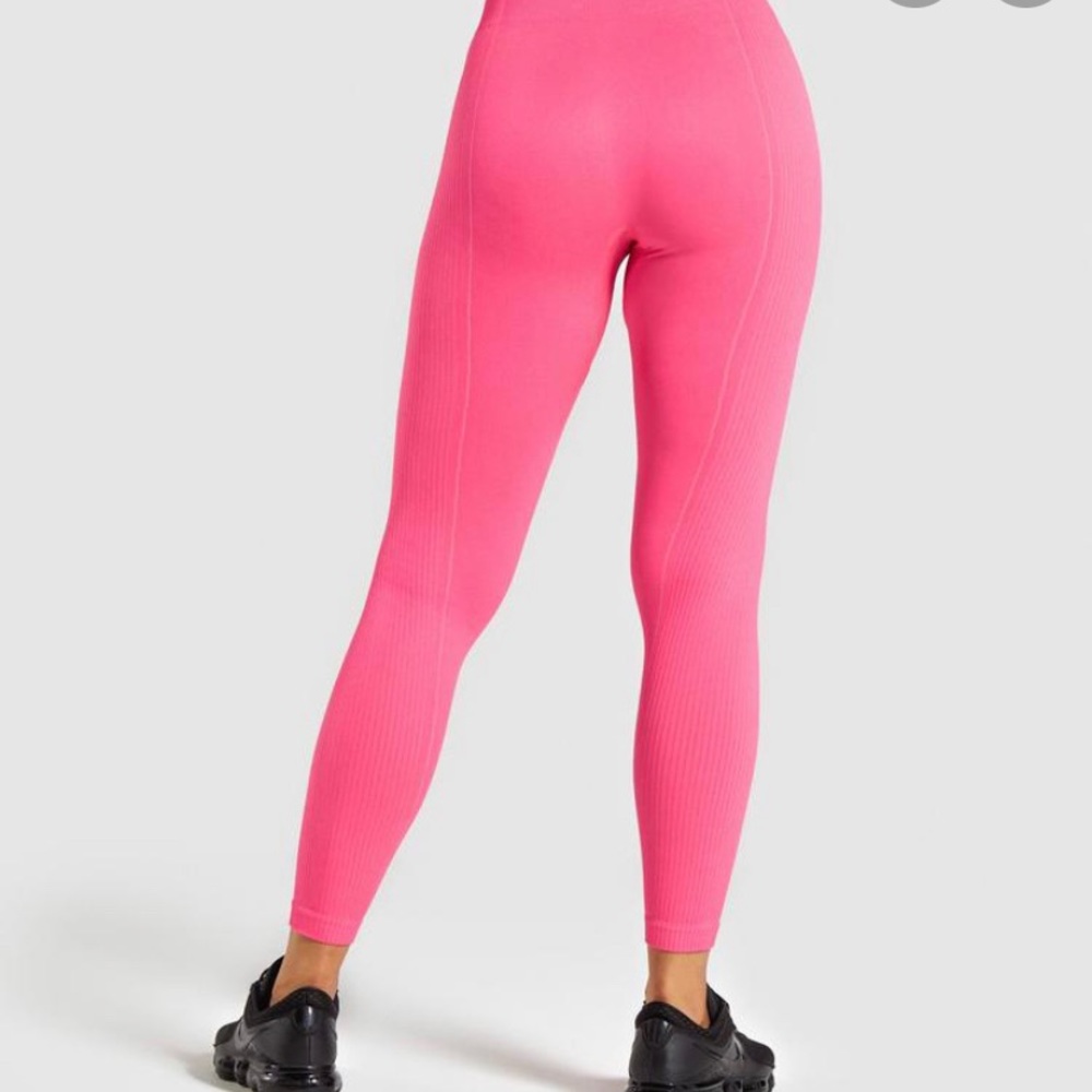 pink Gymshark seamless leggings